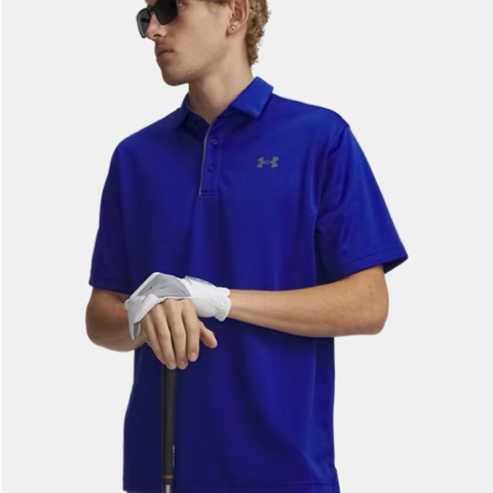 Under Armour Men's Royal Blue Polo